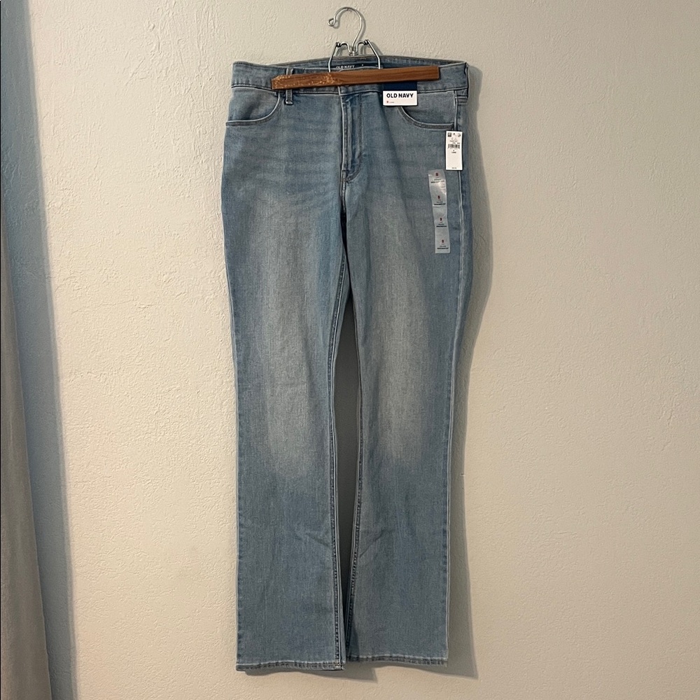 Old Navy Women's Light Blue Boot-Cut Jeans Size 8 NWT
